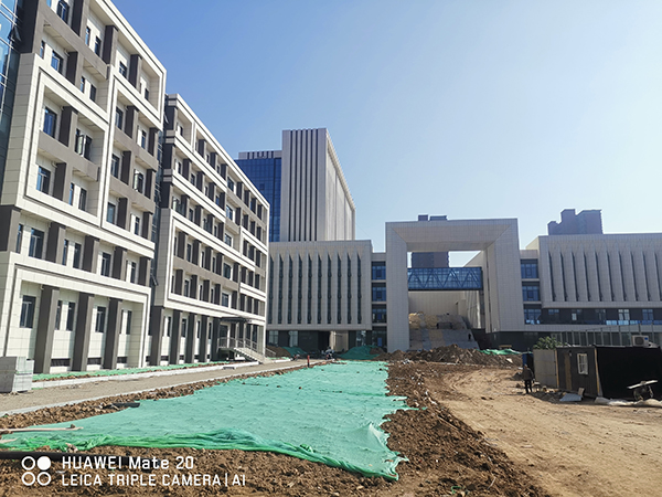 山东服装学院学生公寓楼开荒保洁